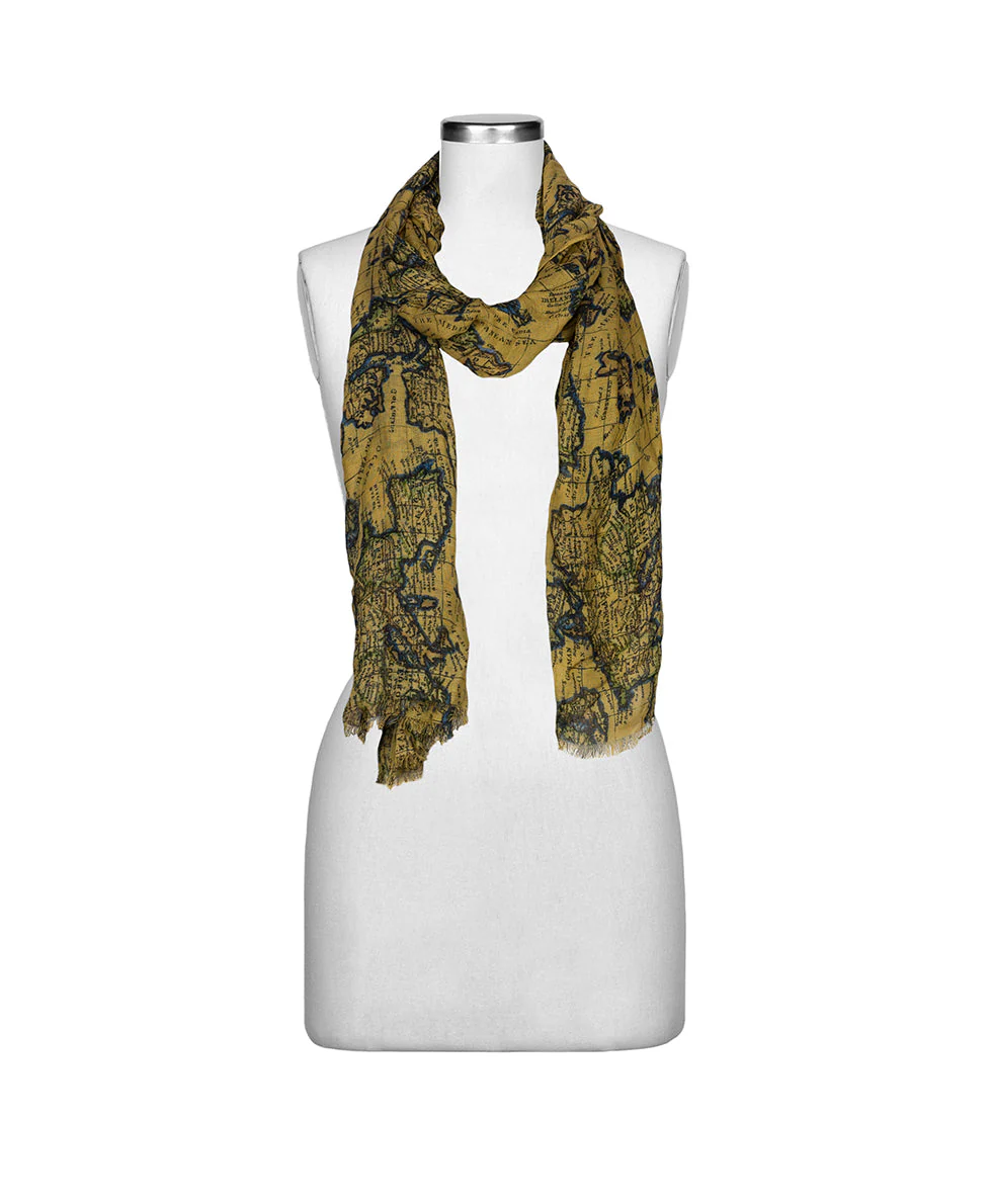 Scarf - European Map - Image 3