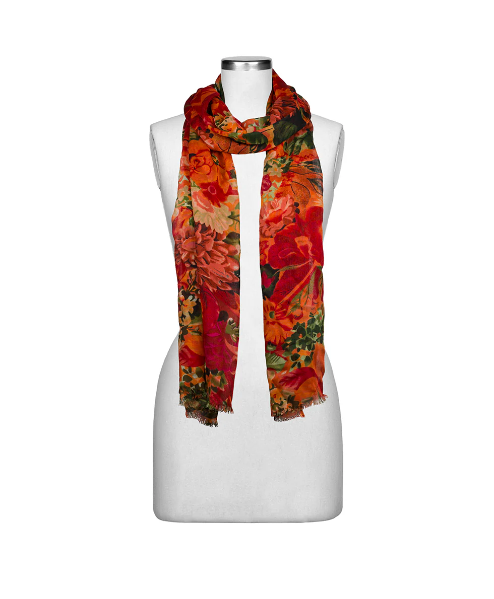 Scarf - Multi Floral - Image 3