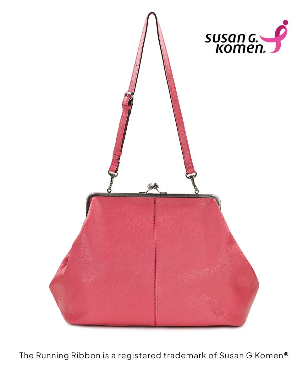 Serafina Large Frame Bag - Rugged Natural Grain