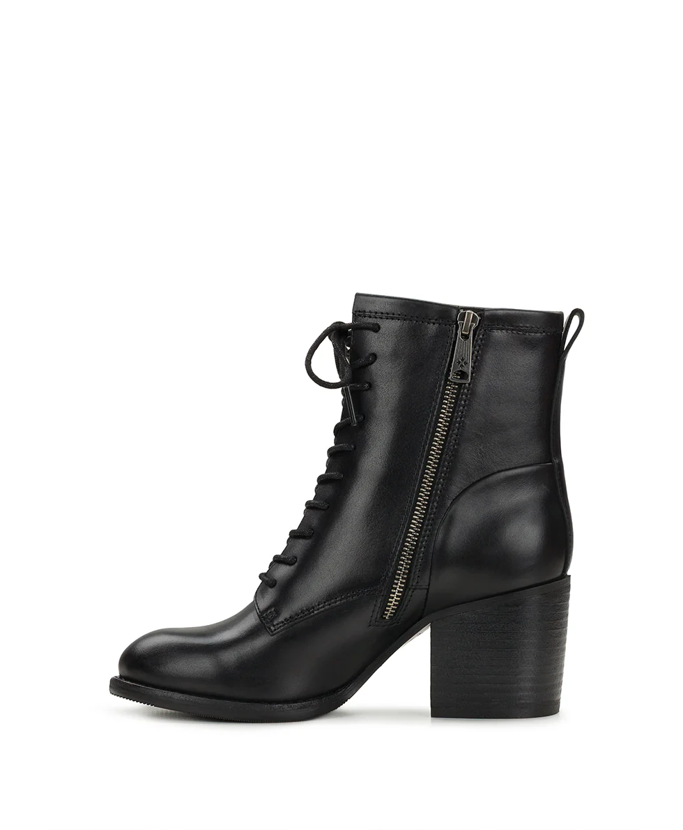 Sicily Boot - Burnished Leather - Black - Image 3