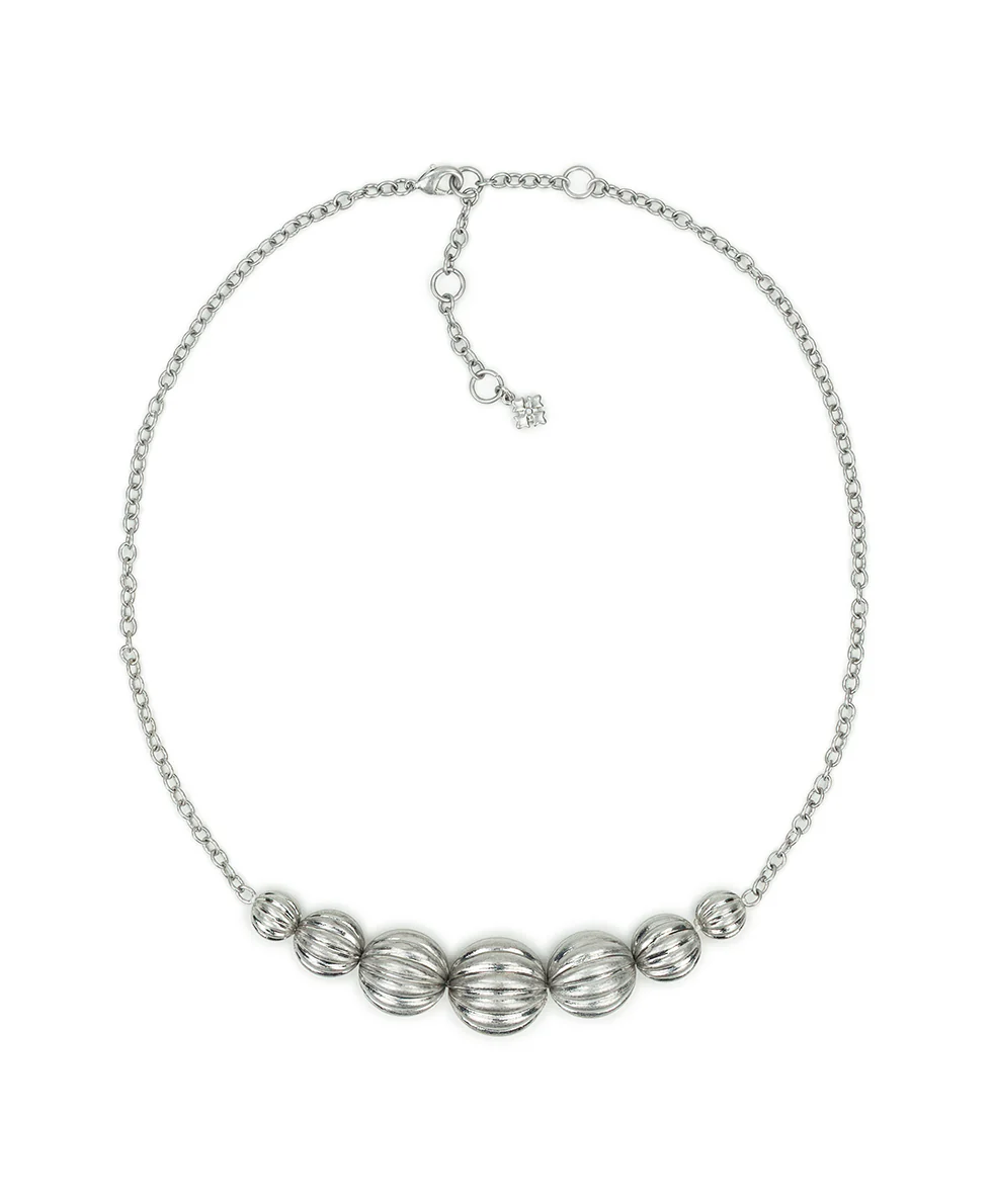 Single Necklace - Scalloped Bead Collection