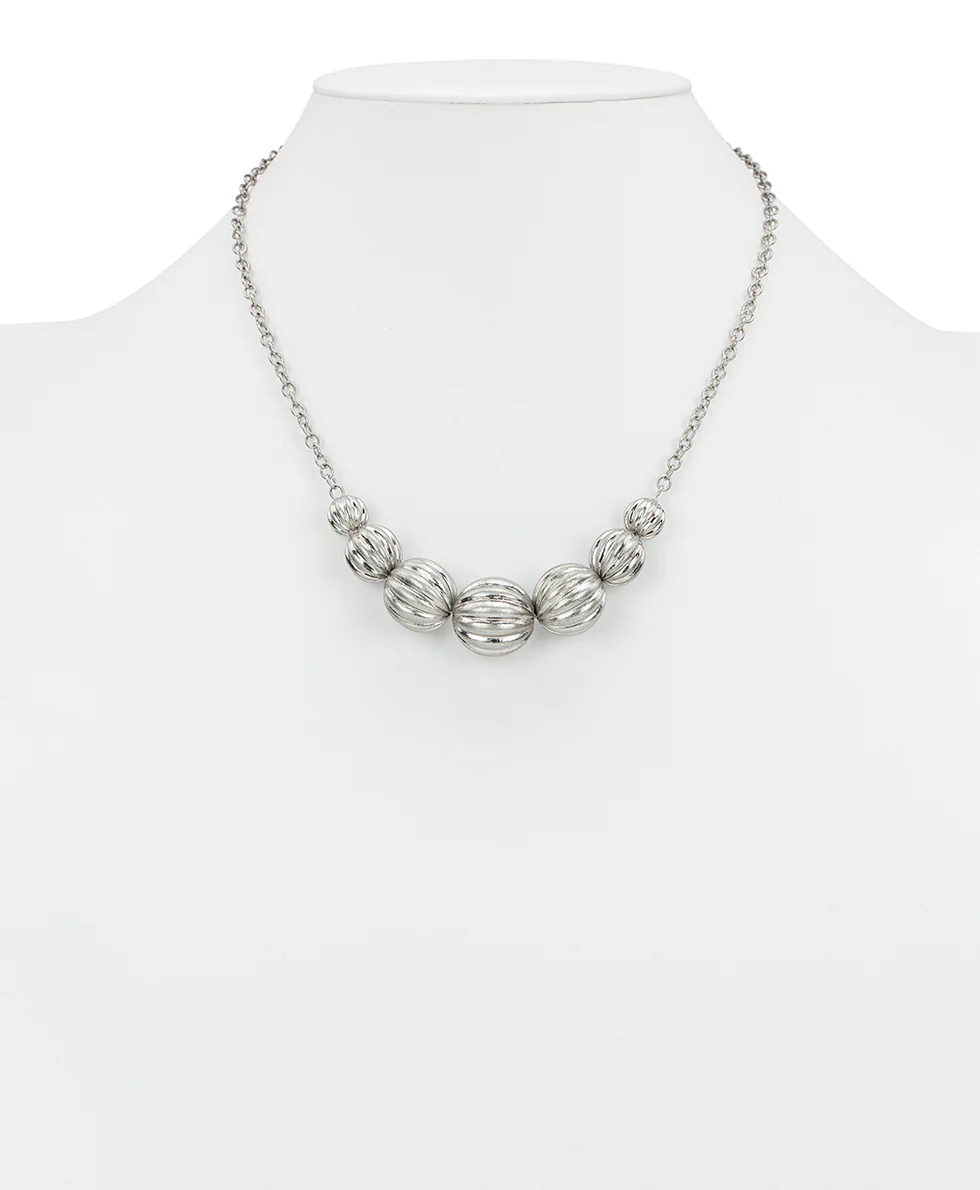 Single Necklace - Scalloped Bead Collection - Image 2