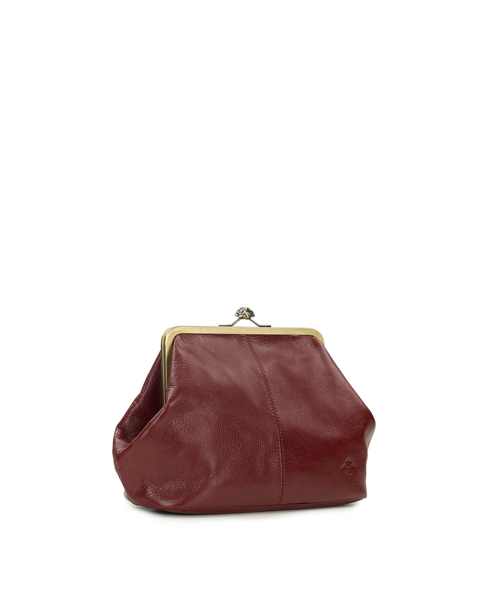 Sofia Frame Crossbody - Rugged Natural Grain Leather - Image 3