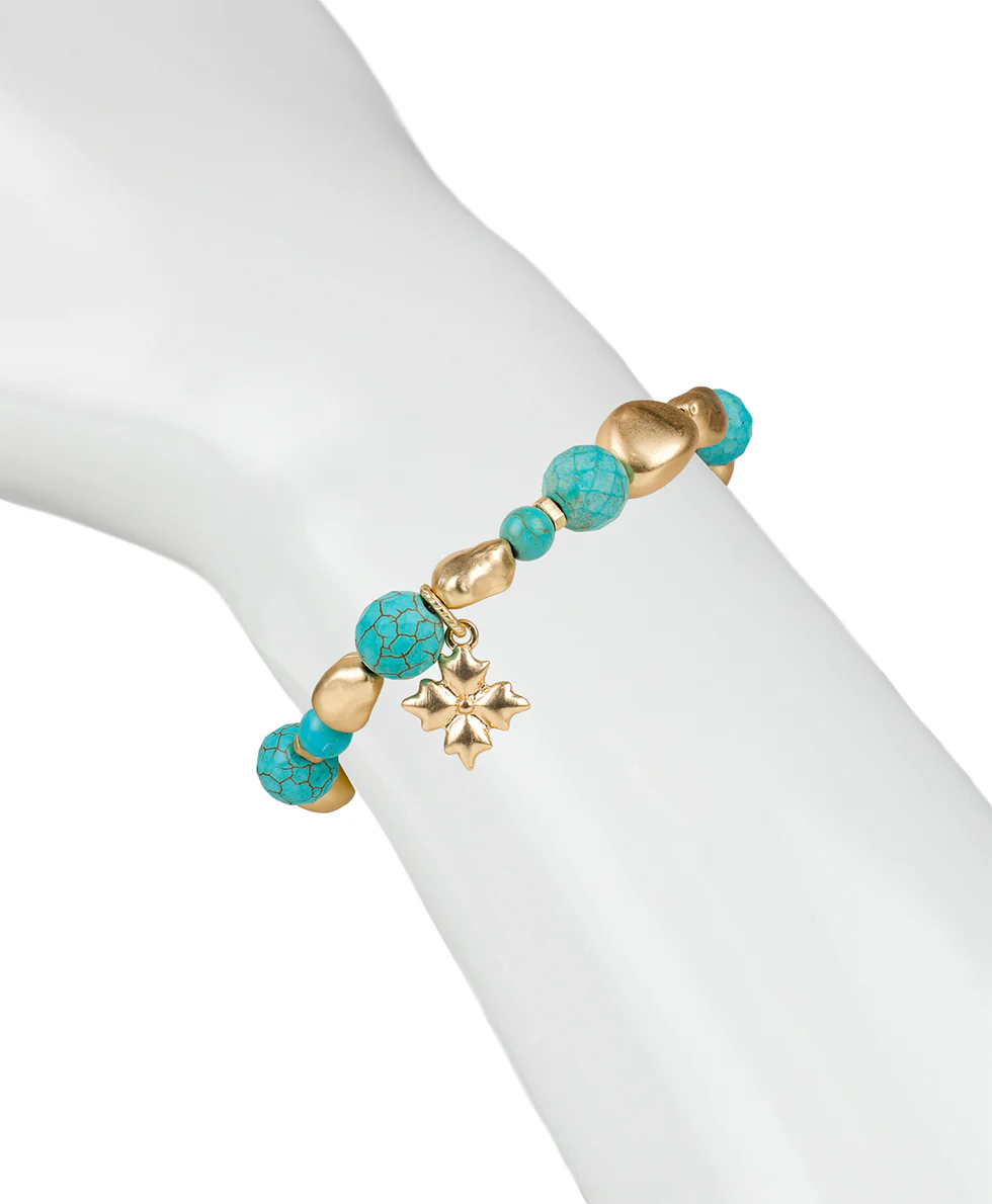 Stretch Bracelet - Blue Ocean - Image 3
