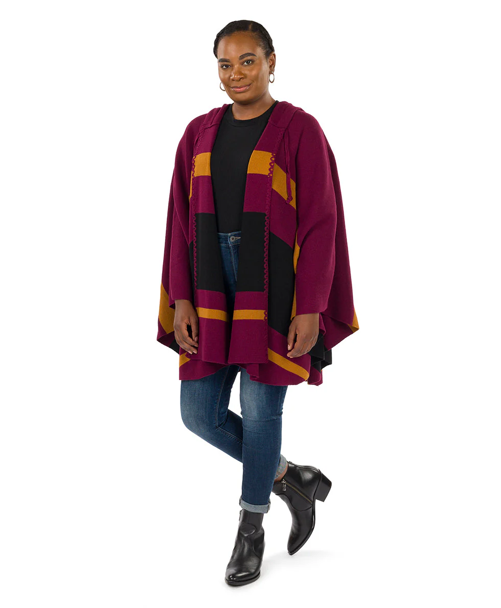 Striped Hooded Cape - Classics - Image 16