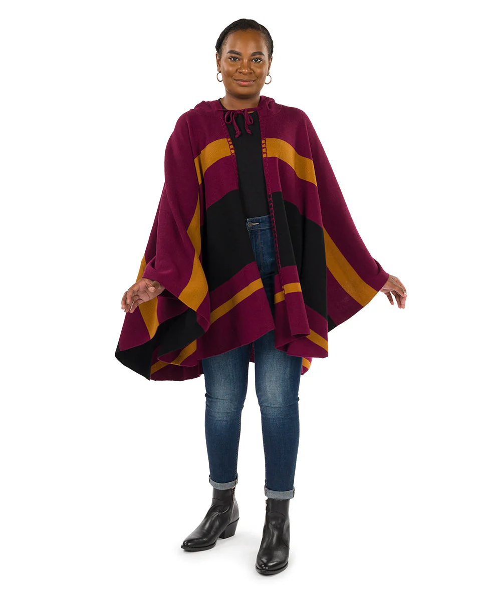 Striped Hooded Cape - Classics - Image 20