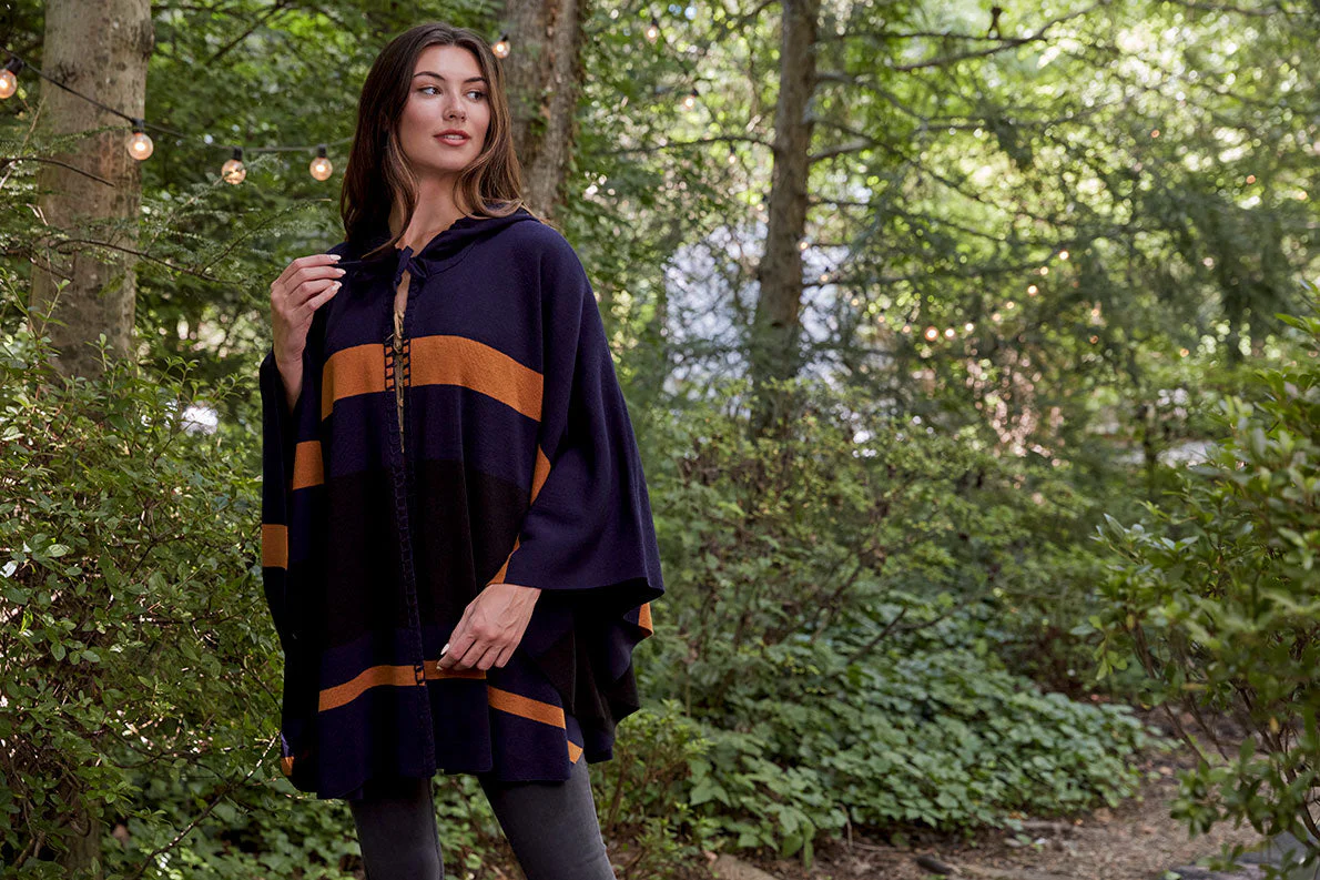 Striped Hooded Cape - Classics - Image 21