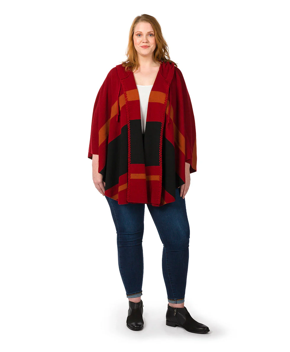 Striped Hooded Cape - Classics - Image 4