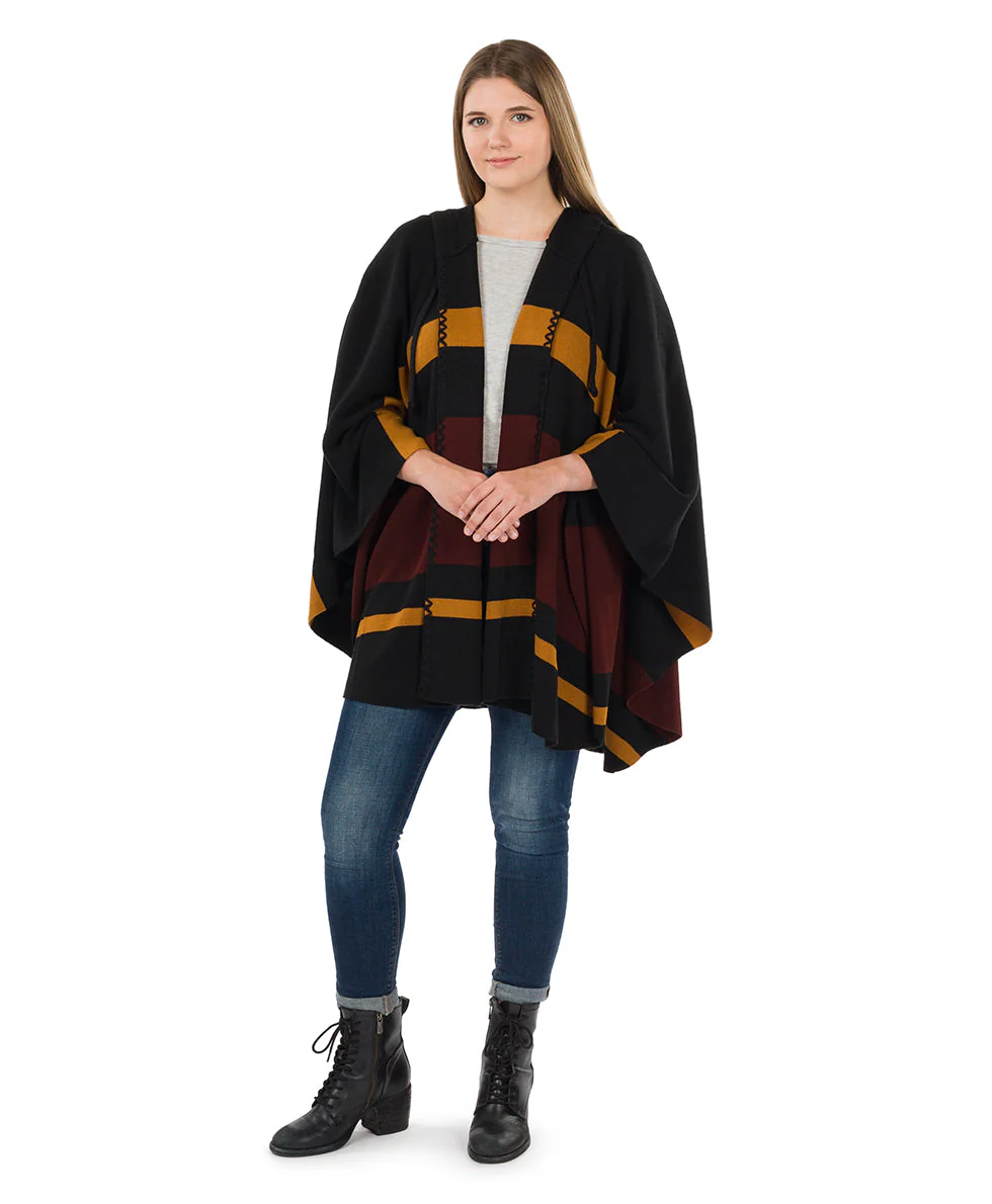 Striped Hooded Cape - Classics - Image 6