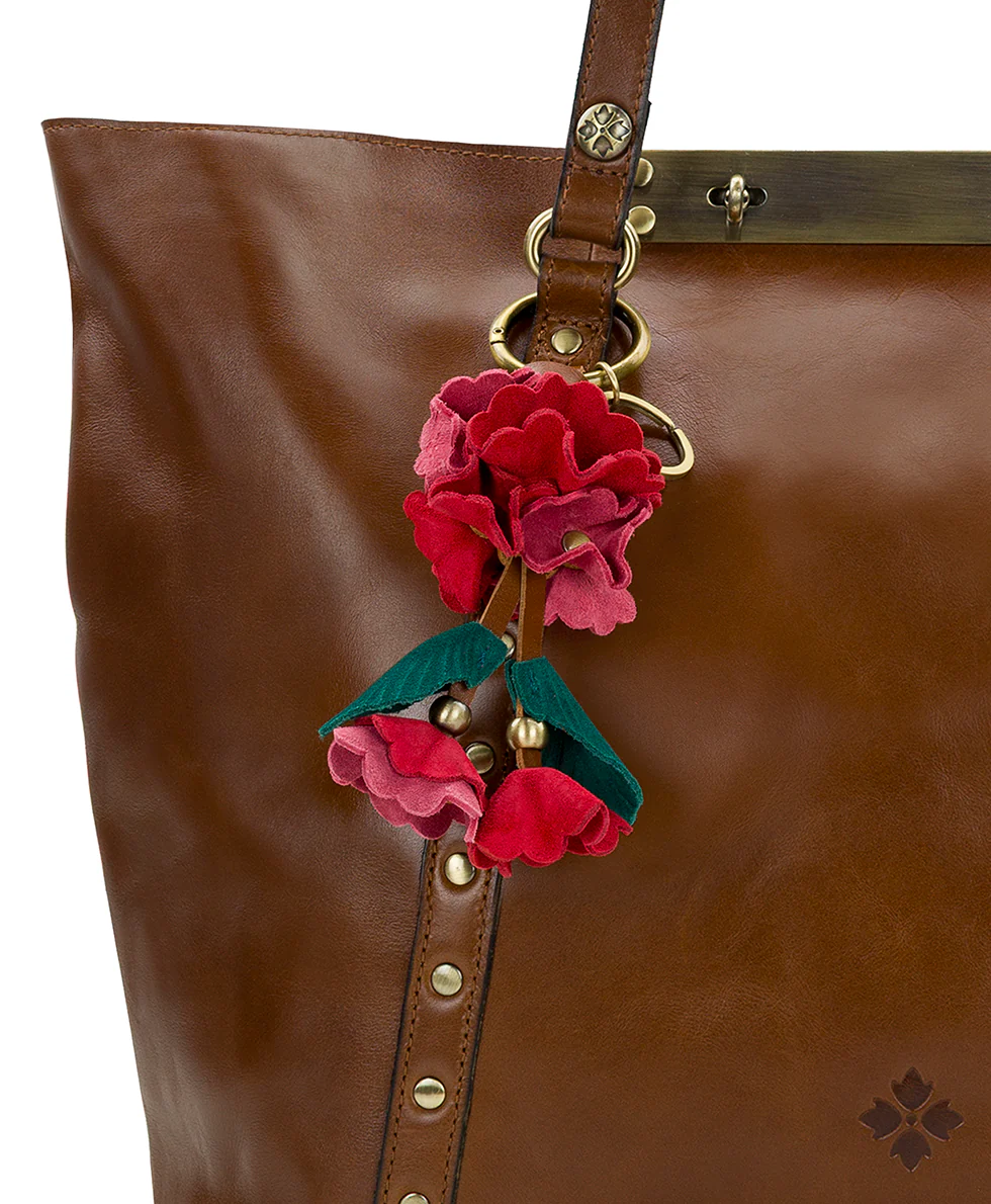 Suede Hydrangea Bag Charm - Image 3