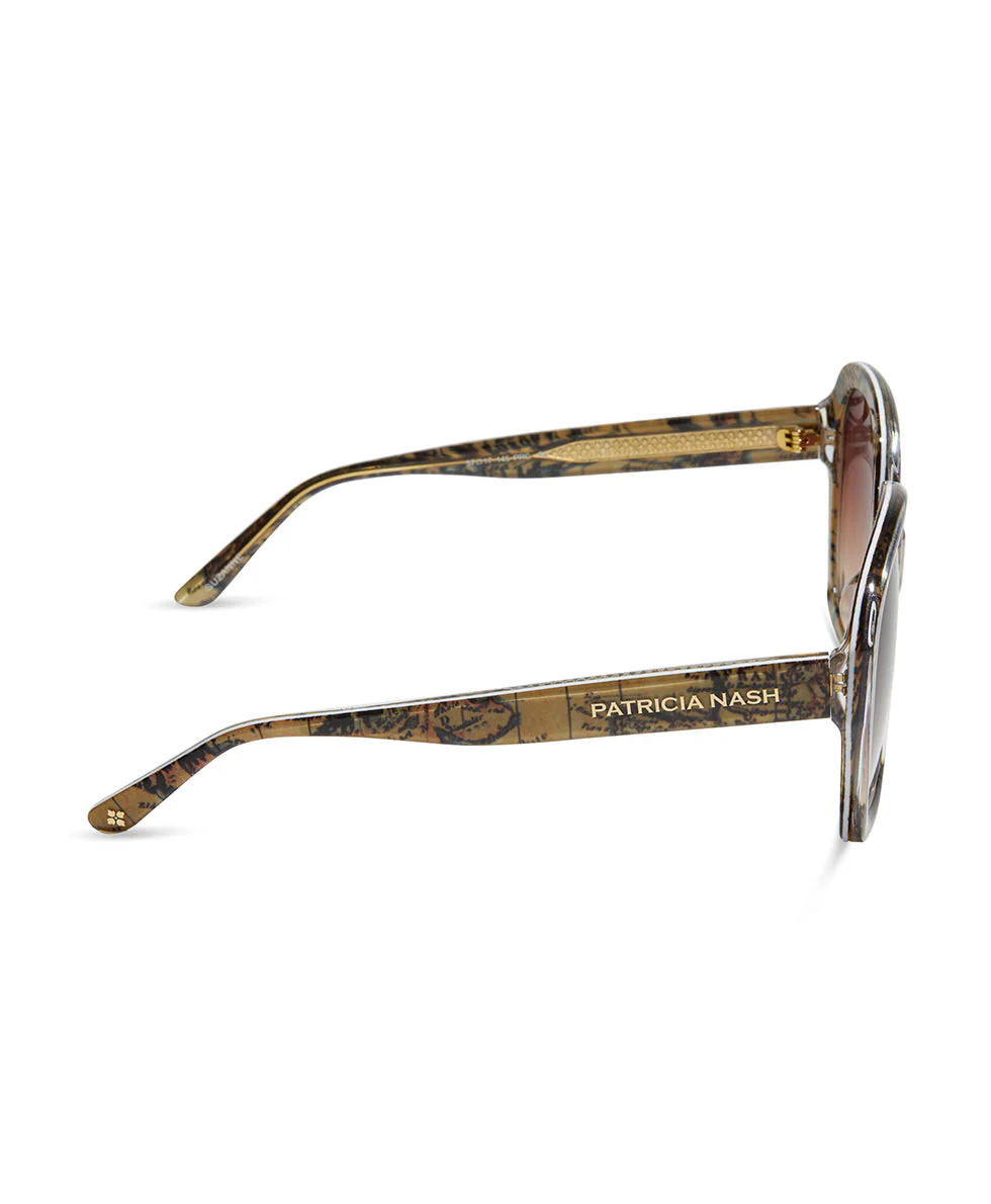 Suzanne Sunglasses - European Map Print - Image 3