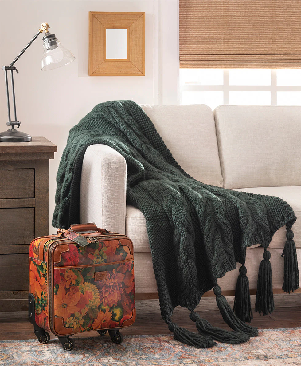 Tasseled Throw  - Signature Knit Collection - Image 3