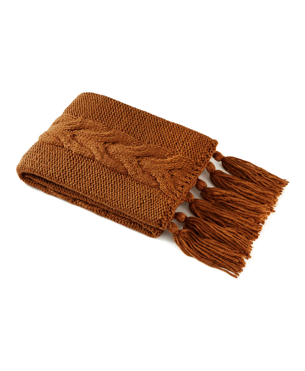 Tasseled Throw  - Signature Knit Collection - Image 6