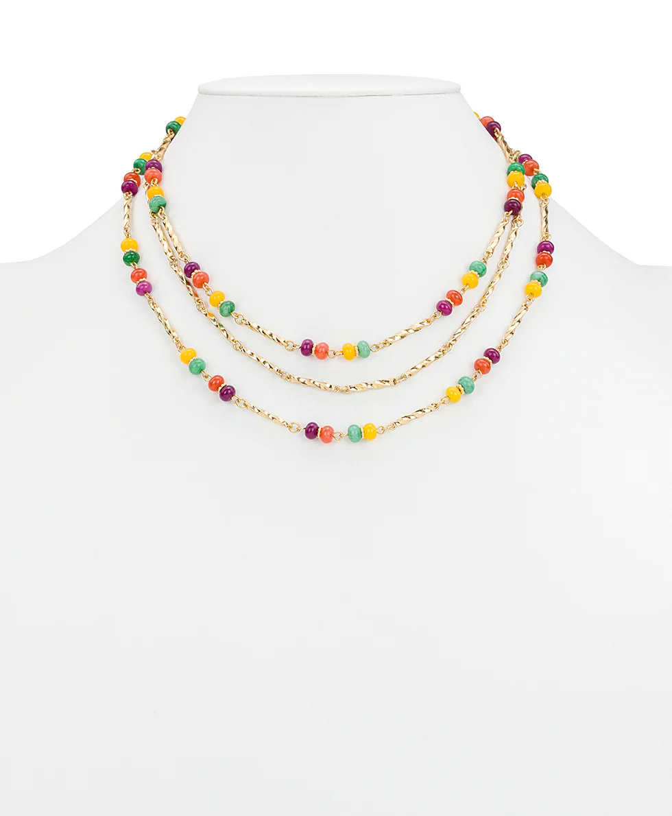 Triple Modular Necklace - Fruit Collection - Image 2