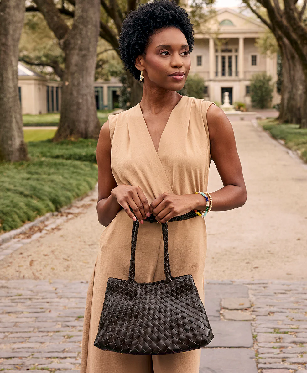 Violaine Satchel - Hand Stained Woven - Image 8