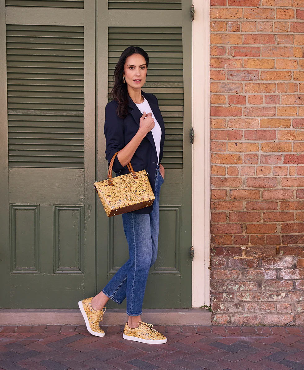 Zora Top Handle Crossbody - Fleur de Jardin - Image 7