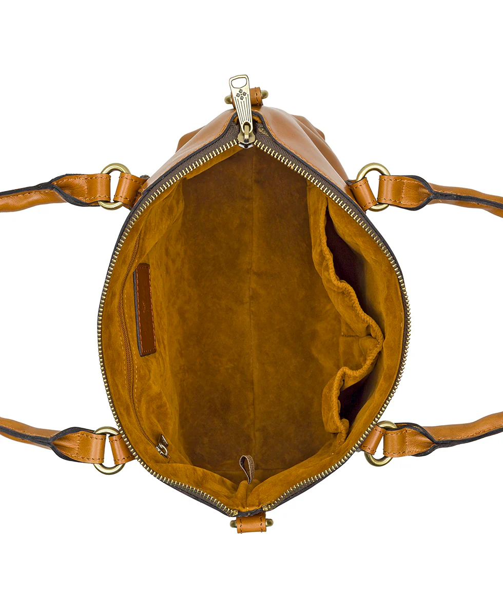 Zora Top Handle Crossbody - Vintage Glazed Leather - Image 5