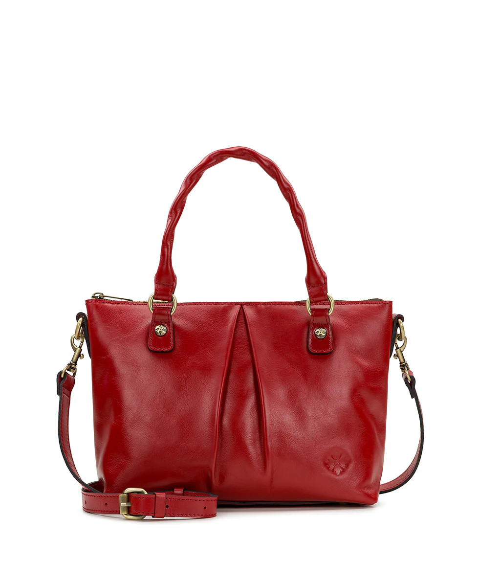 Zora Top Handle Crossbody - Vintage Distressed Leather - Image 10