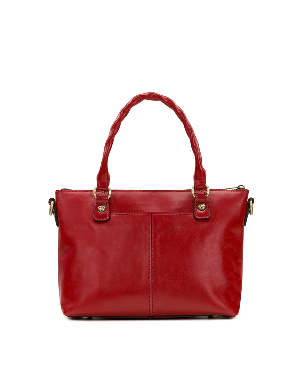 Zora Top Handle Crossbody - Vintage Distressed Leather - Image 11