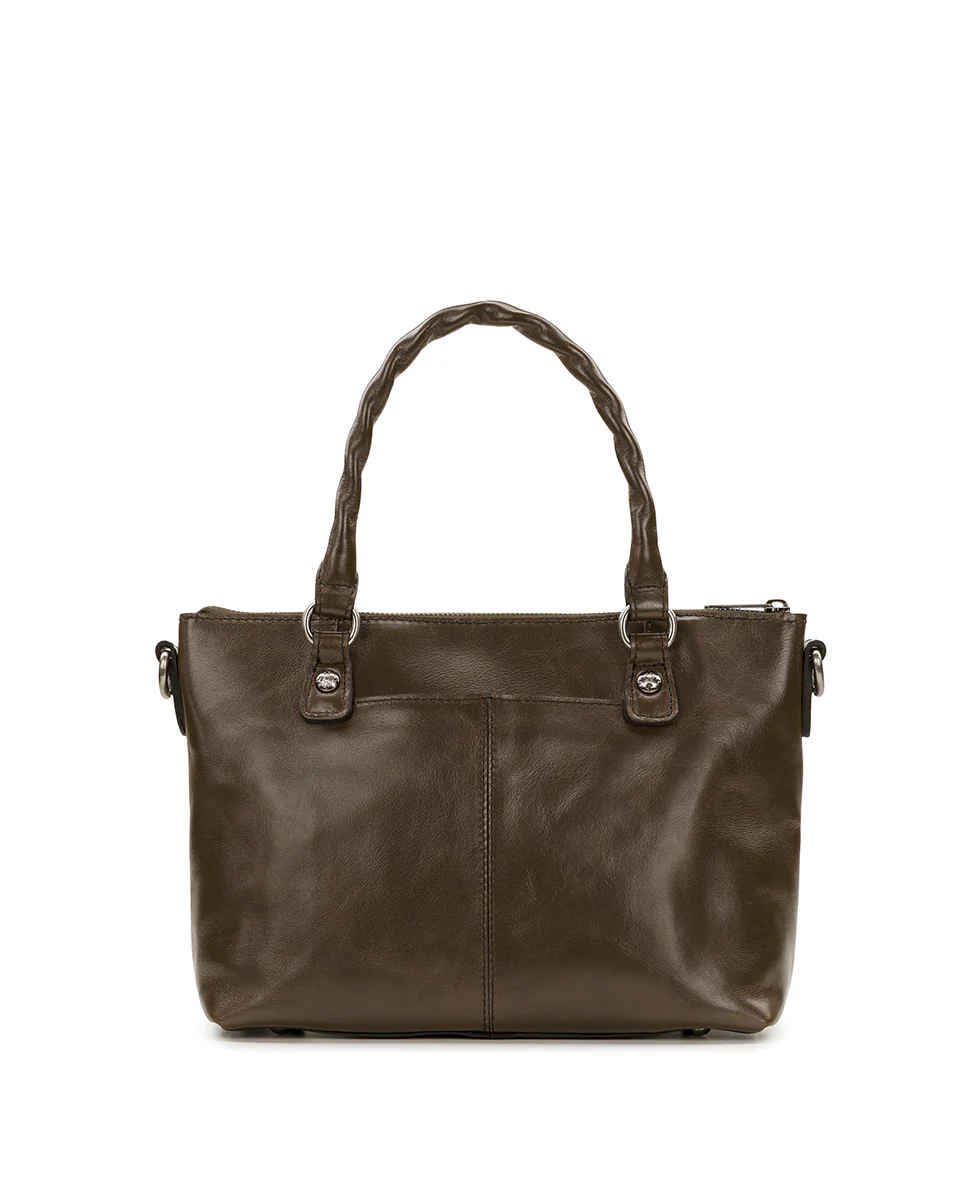 Zora Top Handle Crossbody - Vintage Distressed Leather - Image 15