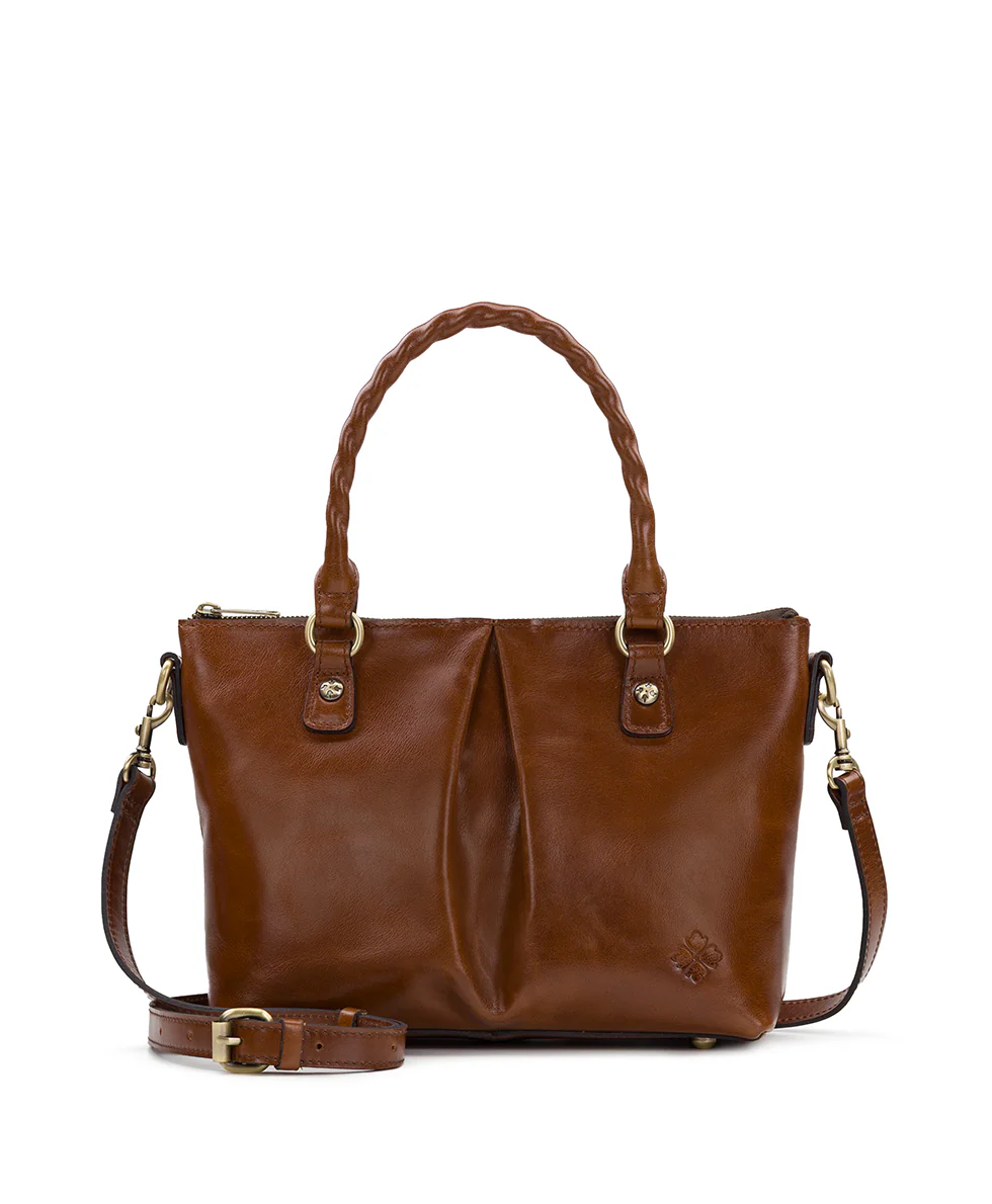 Zora Top Handle Crossbody - Vintage Distressed Leather - Image 5