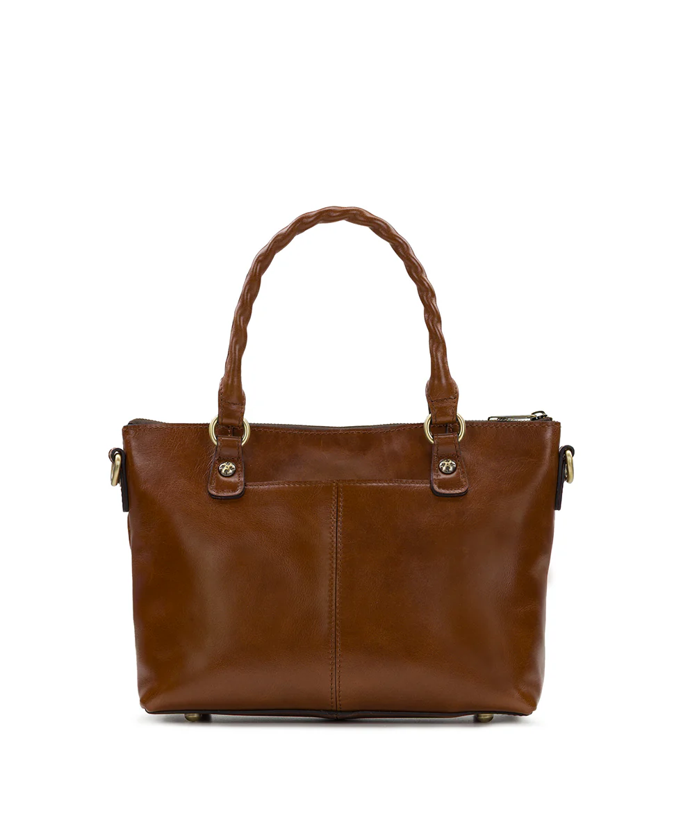 Zora Top Handle Crossbody - Vintage Distressed Leather - Image 6