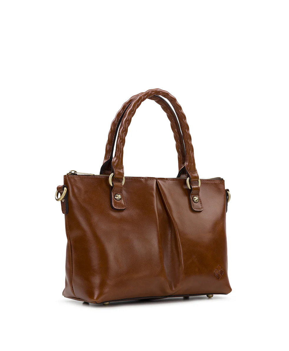 Zora Top Handle Crossbody - Vintage Distressed Leather - Image 7